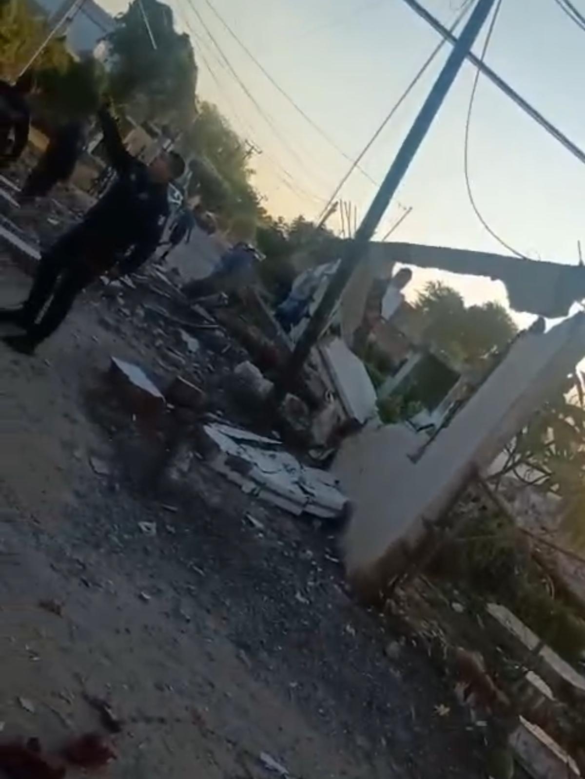 $!Explosión en Valle Bonito, Guasave, deja dos adultos mayores muertos