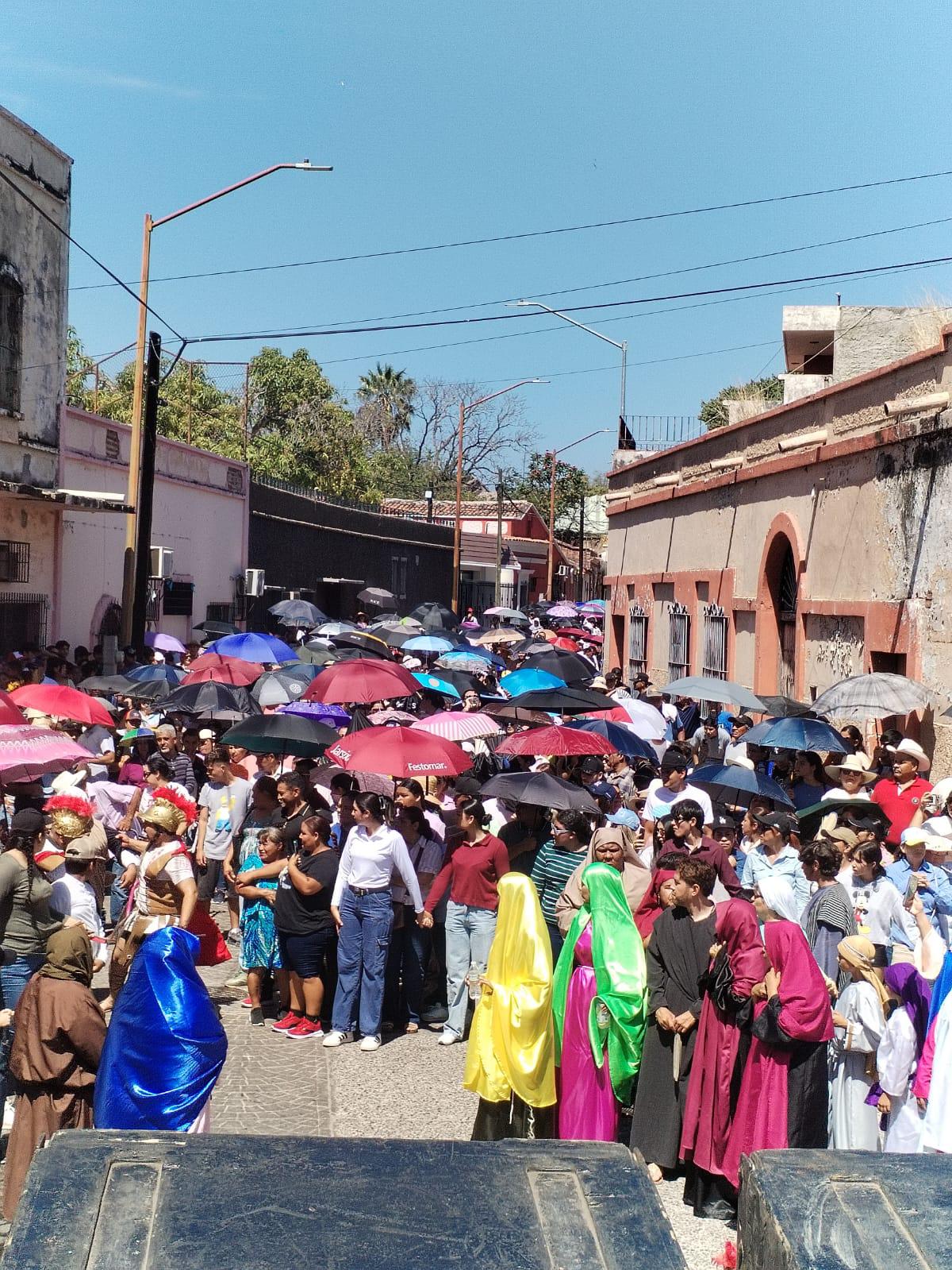 $!Rosario conmemora 26 años del Viacrucis viviente en la laguna del Iguanero