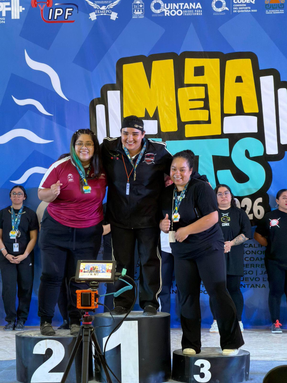 $!Sinaloense Maytia Millán conquista la cima en Nacional Powerlifting