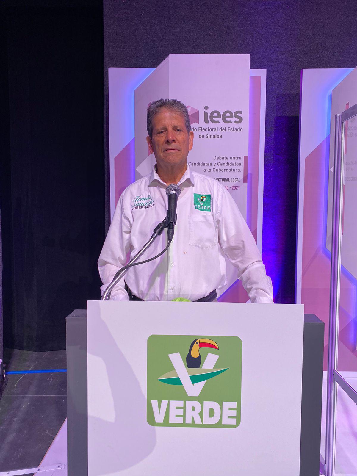 $!Debaten candidatos al Gobierno del Estado por el futuro de Sinaloa