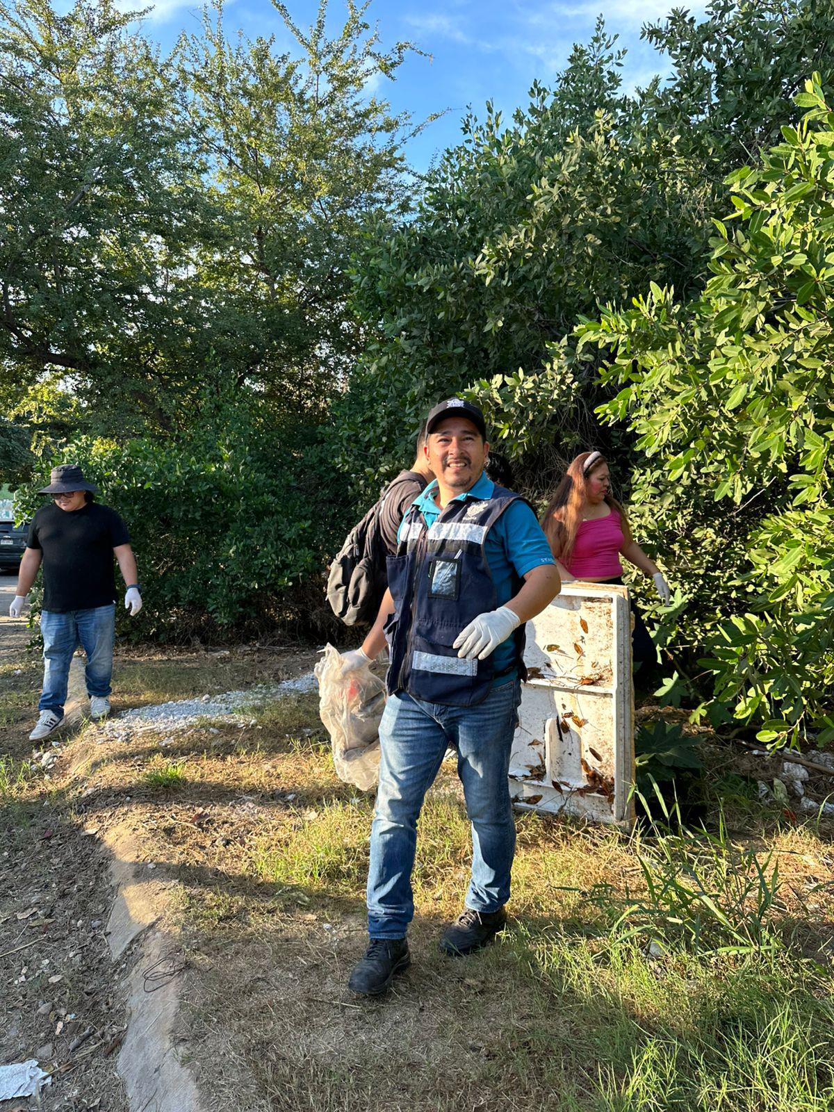 $!Retiran más de 3 toneladas de basura en jornada ‘Cuidemos los Manglares’ en Mazatlán