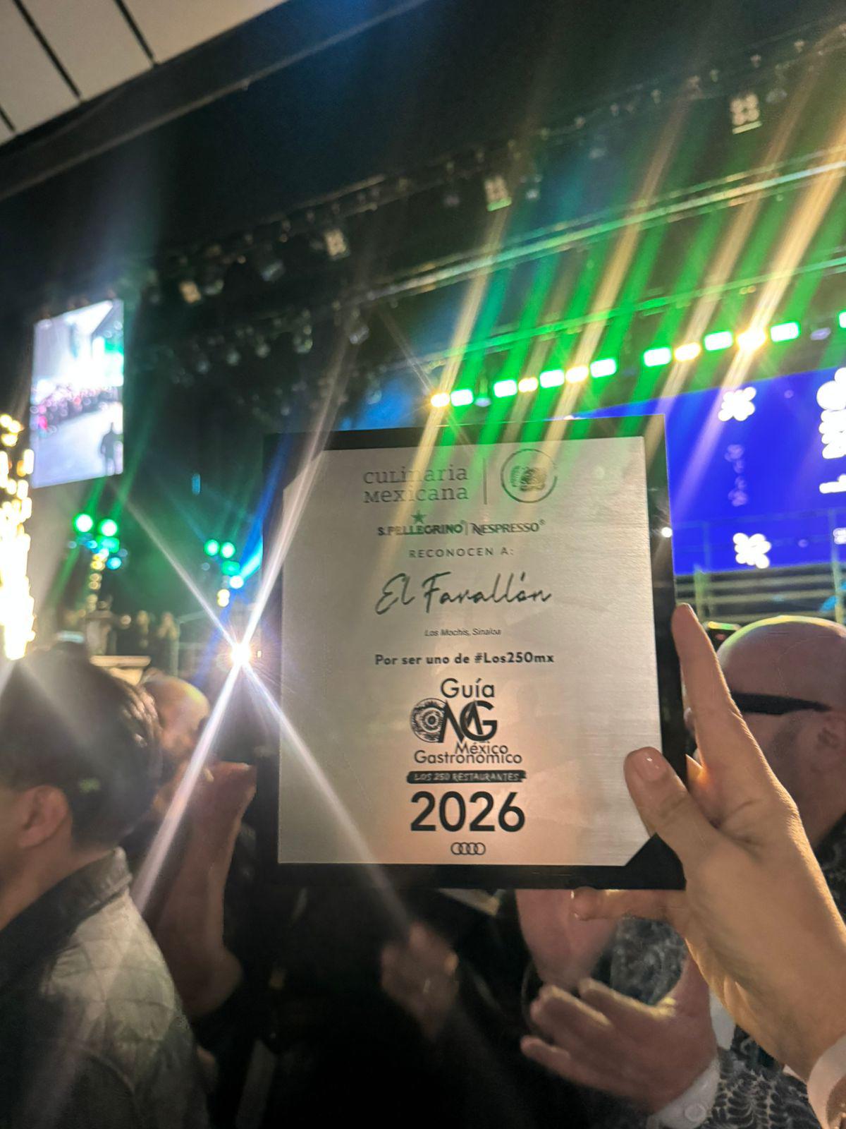 $!Logra El Farallón, de Los Mochis, un lugar entre los mejores restaurantes de México