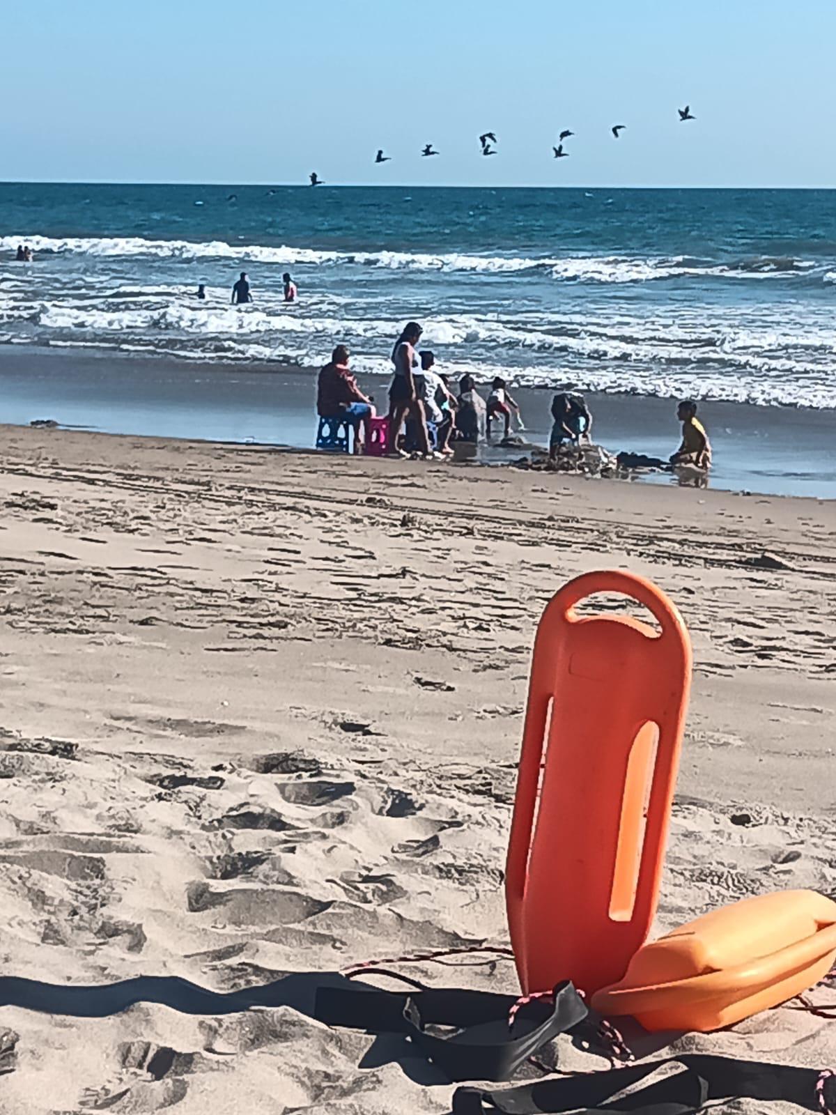 $!Playas de Rosario viven Semana Santa sin rescates, pero con atenciones por quemaduras