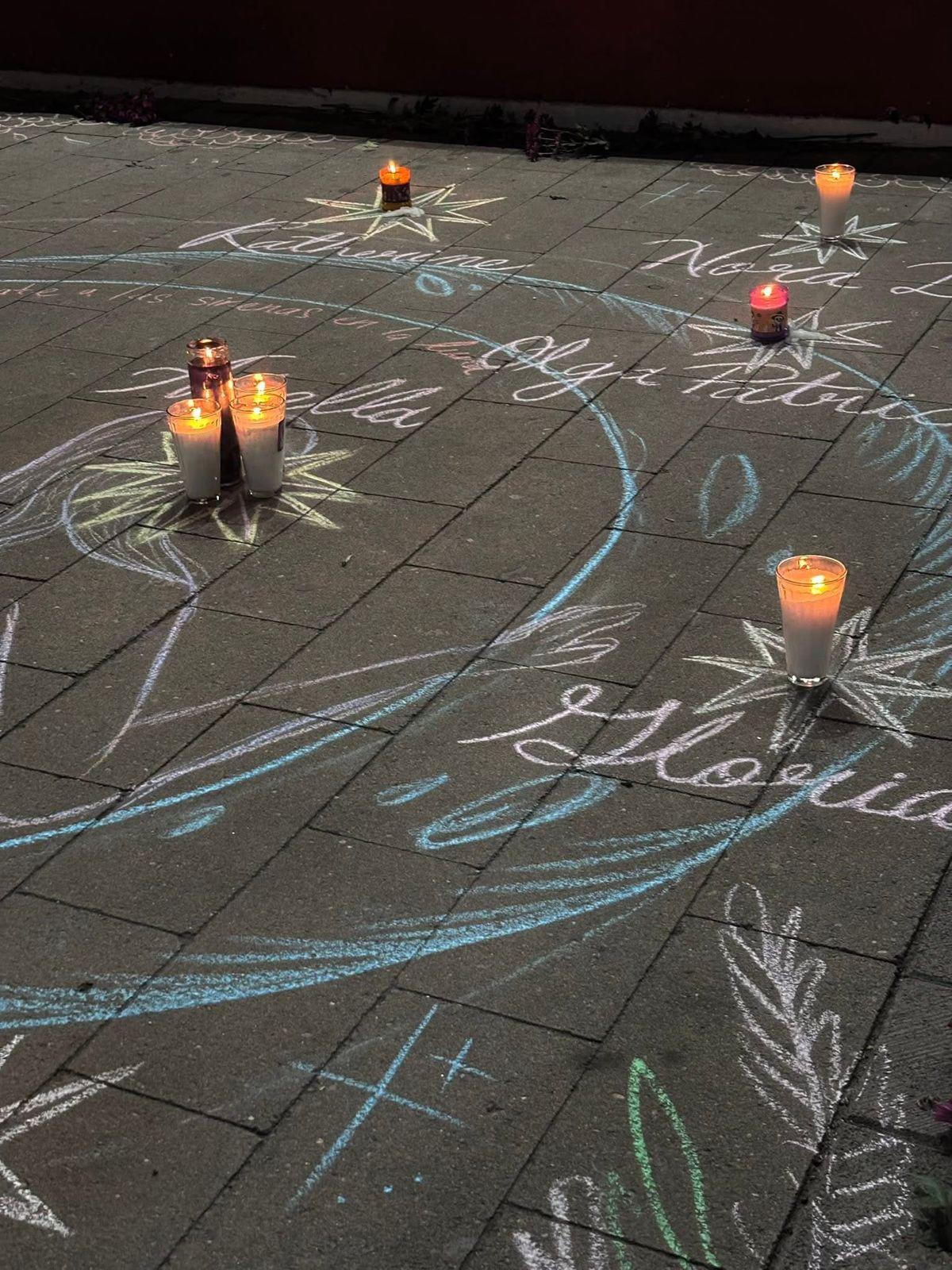 $!Altar en la plazuela de Escuinapa exige justicia por mujeres víctimas de feminicidio