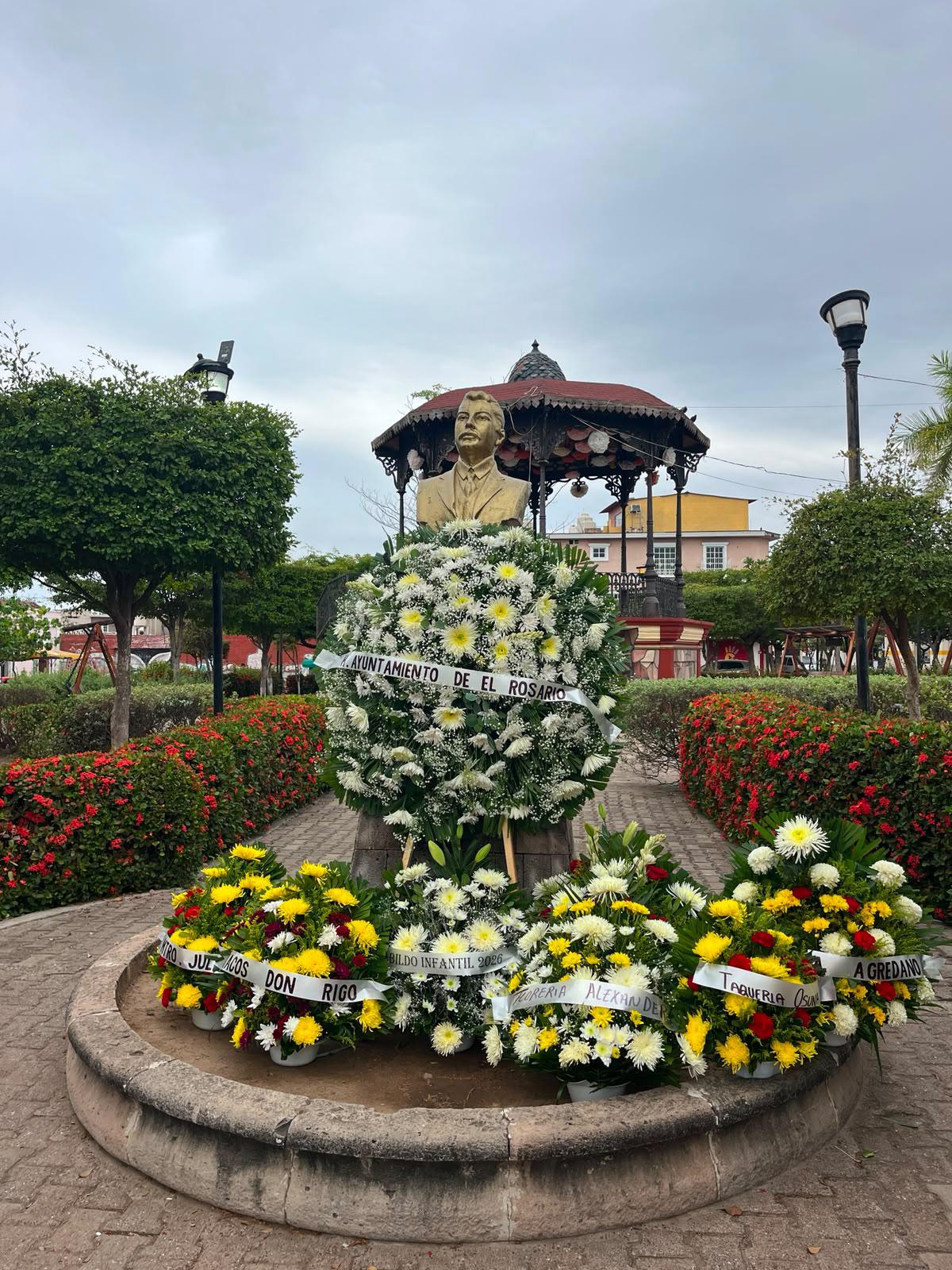 $!Conmemoran en Rosario el 116 aniversario luctuoso de Gabriel Leyva Solano