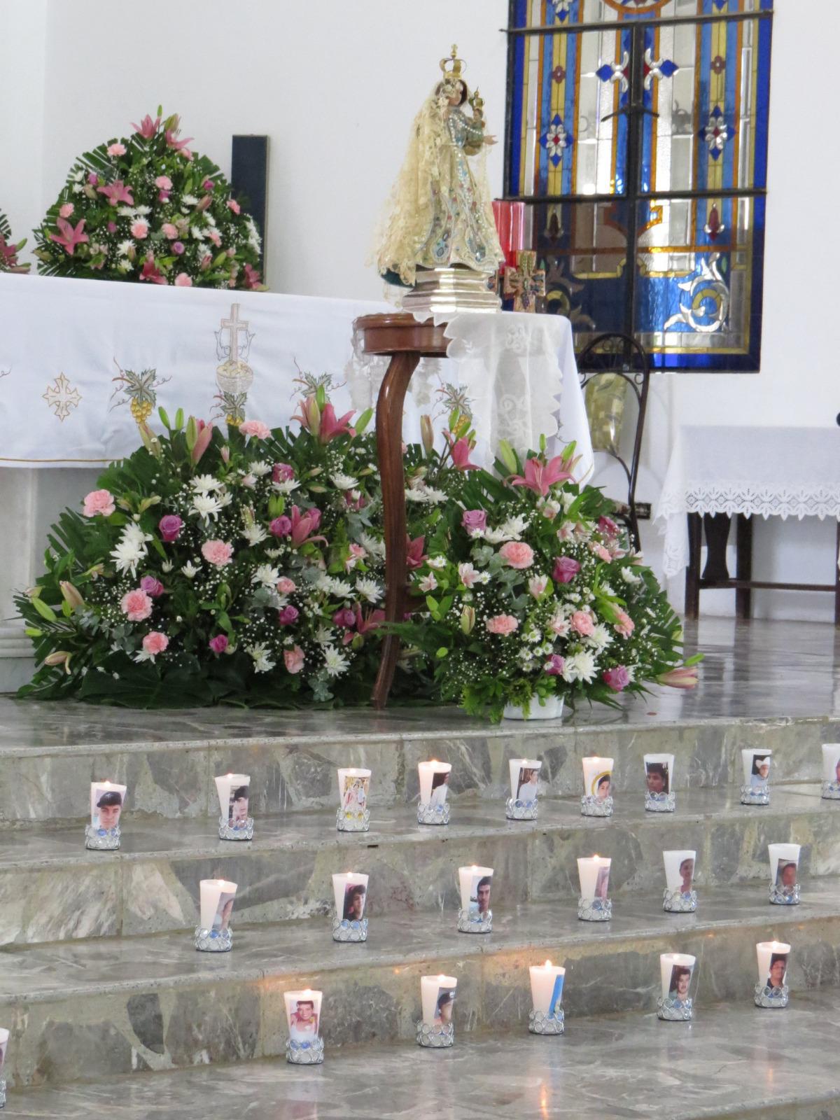 $!Recuerdan a desaparecidos en el encuentro mariano de la Fiesta de la Virgen del Rosario