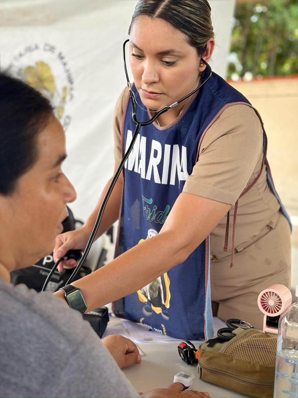 $!Realizan jornada de atención a población de áreas de difícil acceso, en Escuinapa
