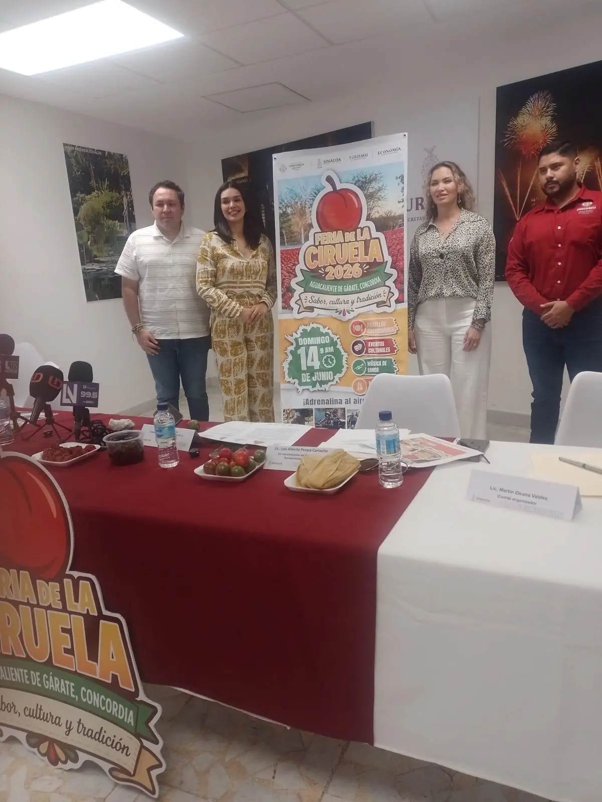 $!Alistan la Feria de la cosecha de la Ciruela en Aguacaliente de Gárate