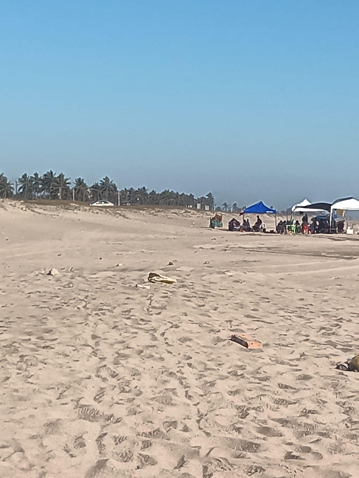 $!Playas de Rosario viven Semana Santa sin rescates, pero con atenciones por quemaduras
