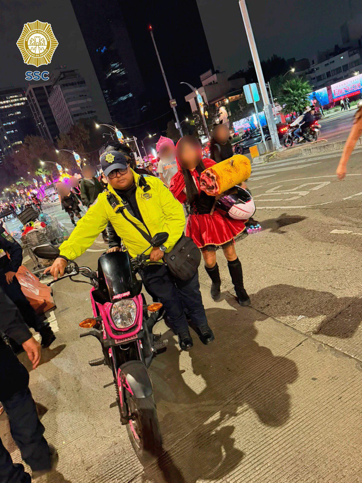 $!Mega Rodada del Terror 2026: remiten 246 motocicletas a depósitos vehiculares en CDMX