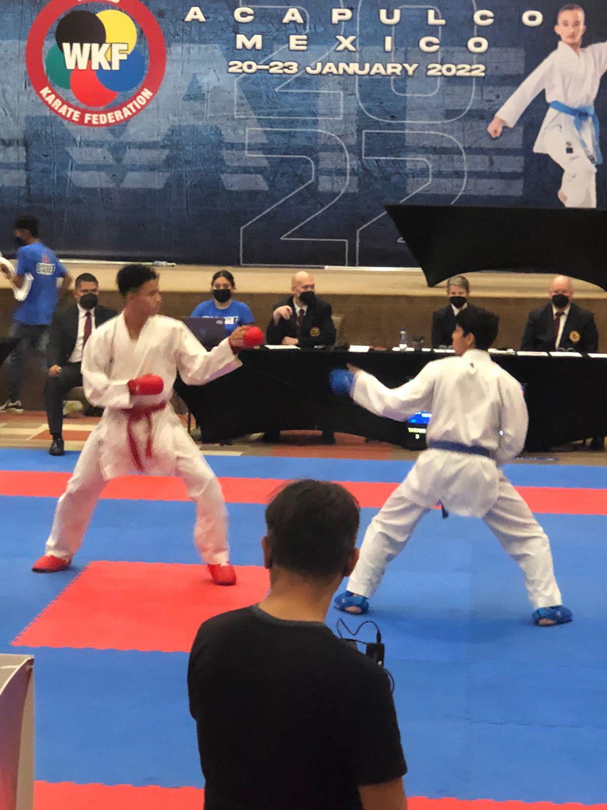 $!Mazatleca Idalia Nieto se coloca en el quinto lugar en la Liga Mundial Juvenil de Karate
