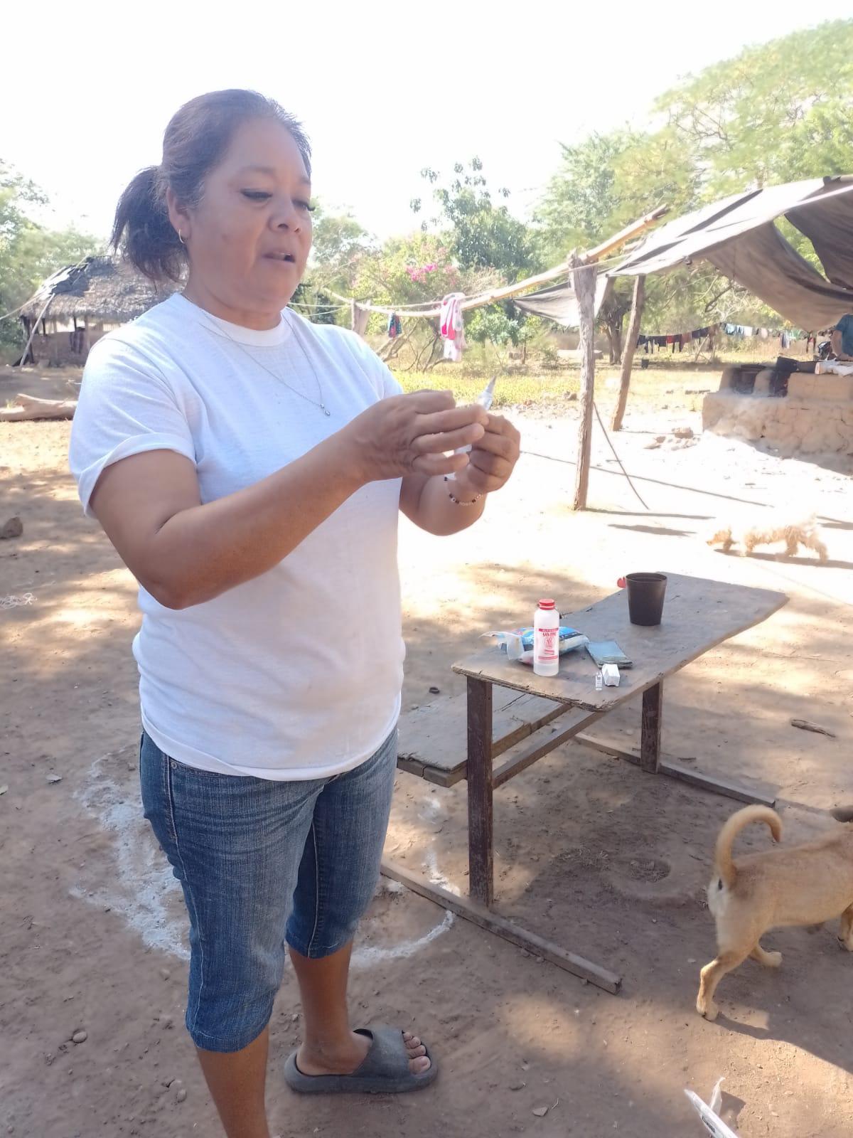 $!Leonarda Floriano, orgullo tepehuano y referente comunitario en Escuinapa