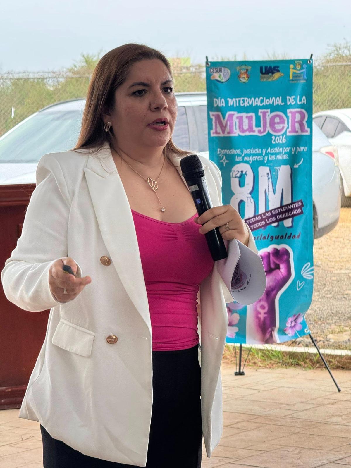 $!Presentan en Cesur conferencia en el marco de Día Internacional de la Mujer, en Rosario