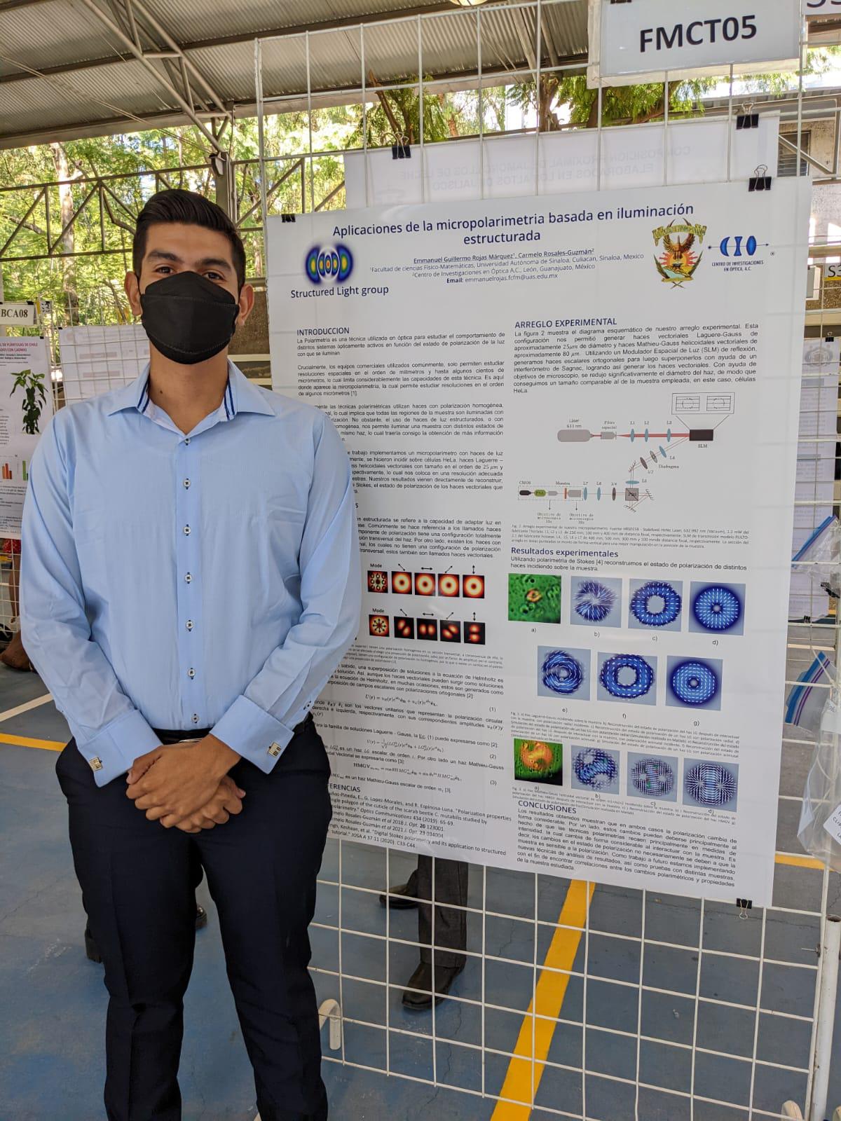 $!Docente de la UAS analiza células cancerosas a través de micro polarimetría de la luz