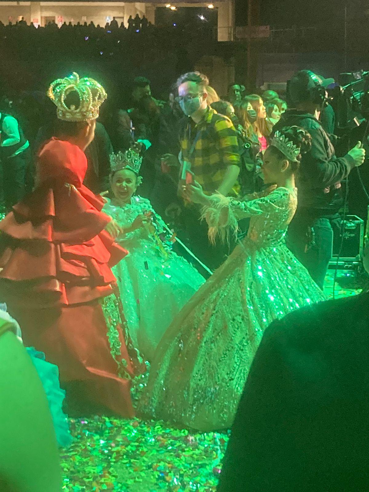 $!Brinda Gloria Trevi un concierto en honor a Scarleth I, Reina Infantil del Carnaval de Mazatlán