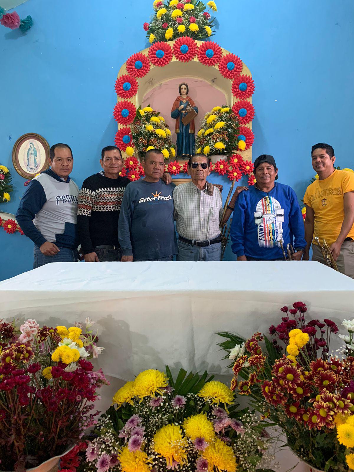 $!Peregrinan y ofrendan su talento banda ‘La Rosarense’ en El Potrero de Los Laureles