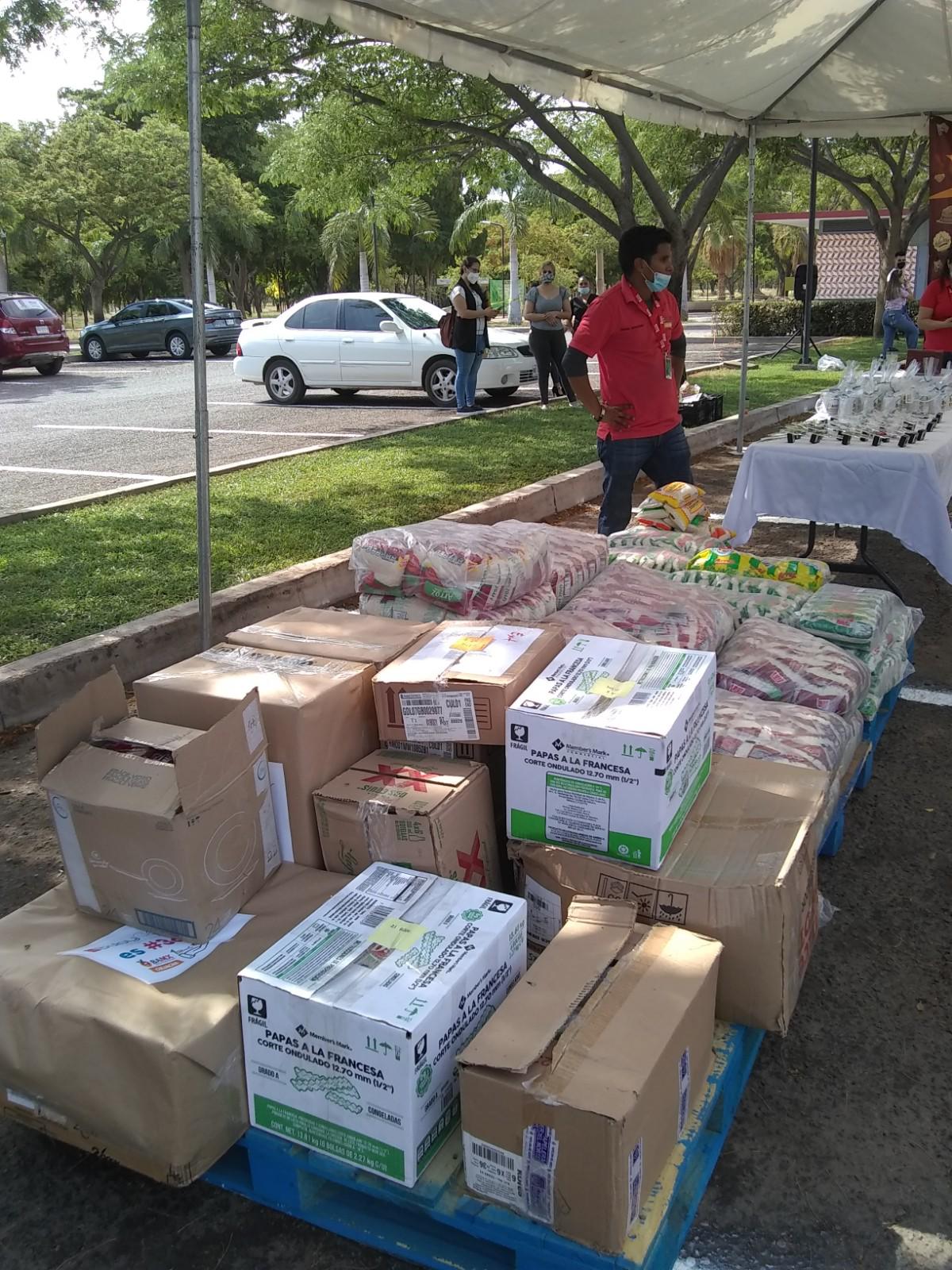 $!Culmina campaña de donación del Banco de Alimentos de Culiacán