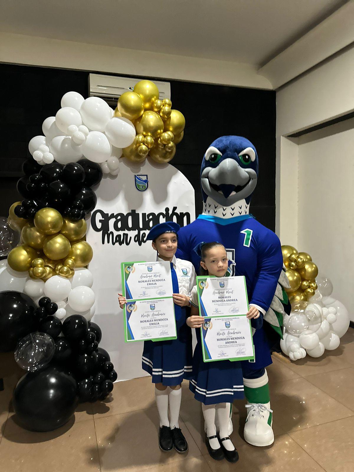 $!Alumnas de Excelencia, Andrea y Emilia Morales Mendoza.