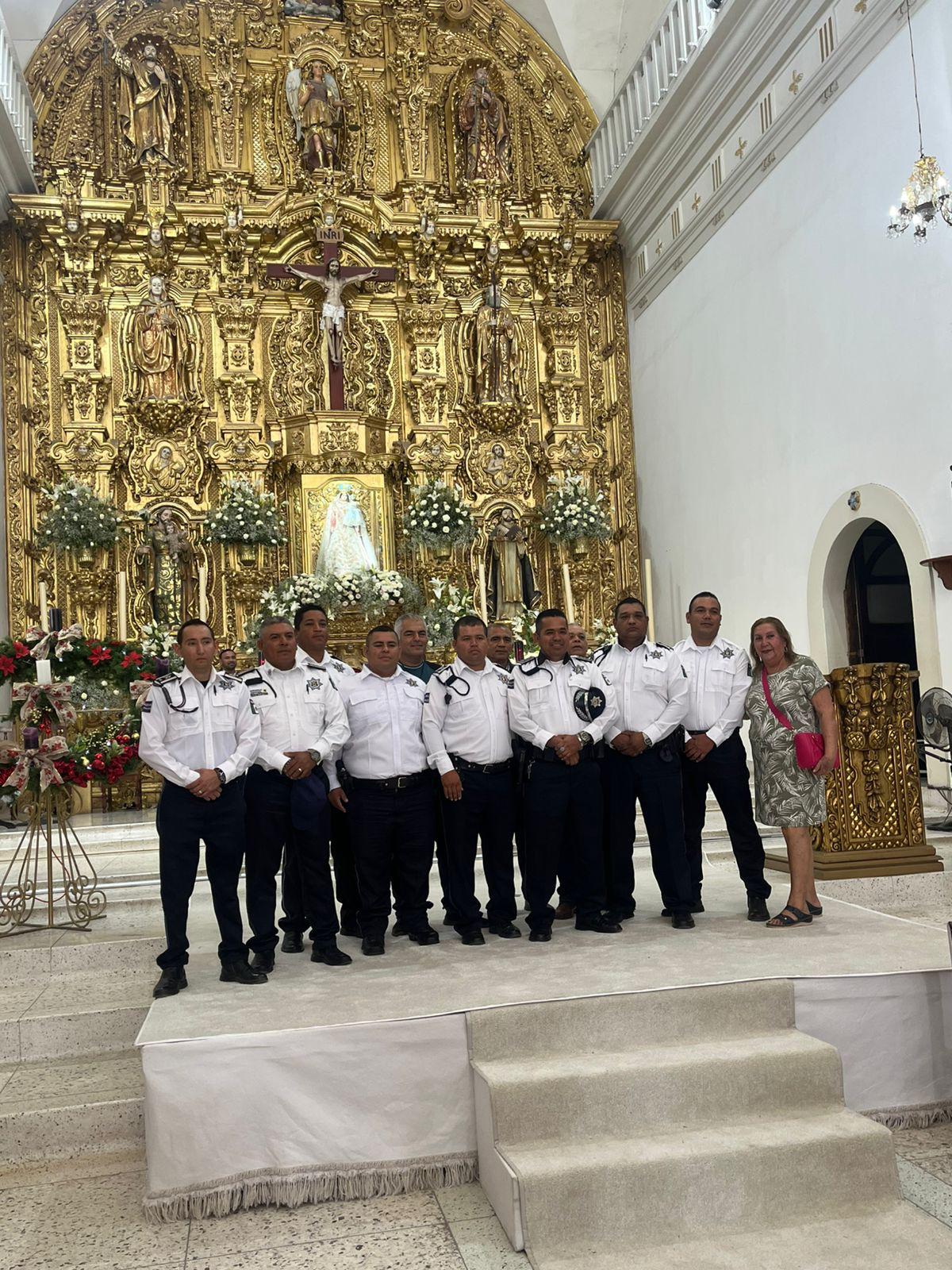 $!Celebran en Rosario Día del Agente de Tránsito con misa