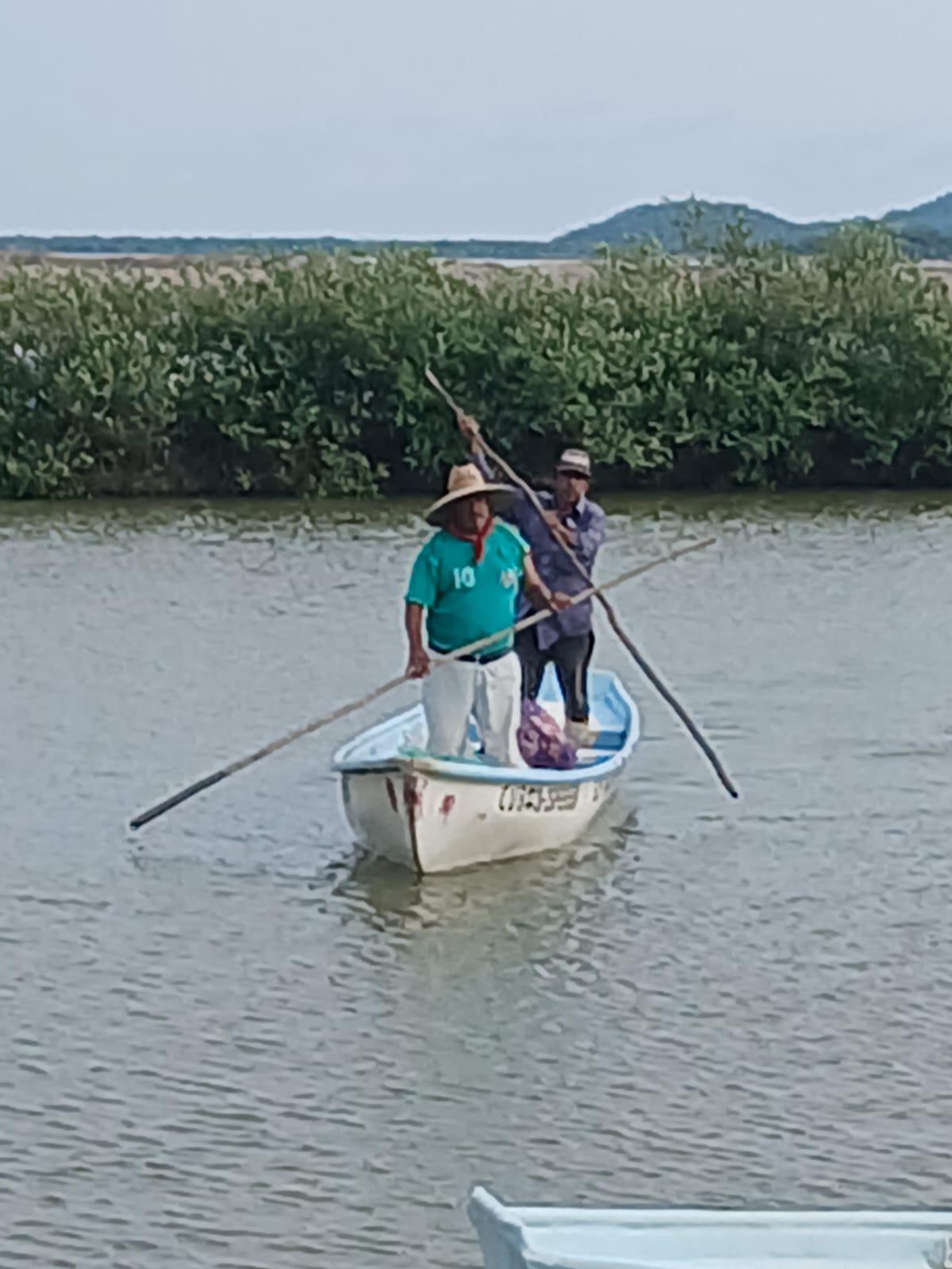 $!‘No se pescó ni un sólo camarón’, afirman productores, en Chametla