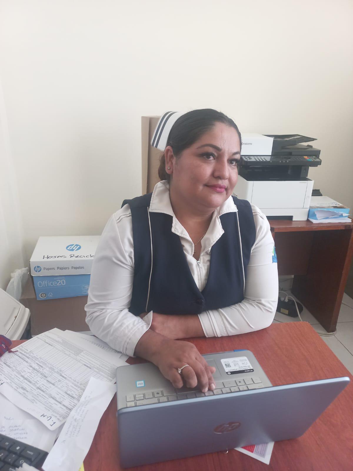 $!Dar consuelo ante la adversidad es lo que Heidi de la Paz más disfruta de ser enfermera