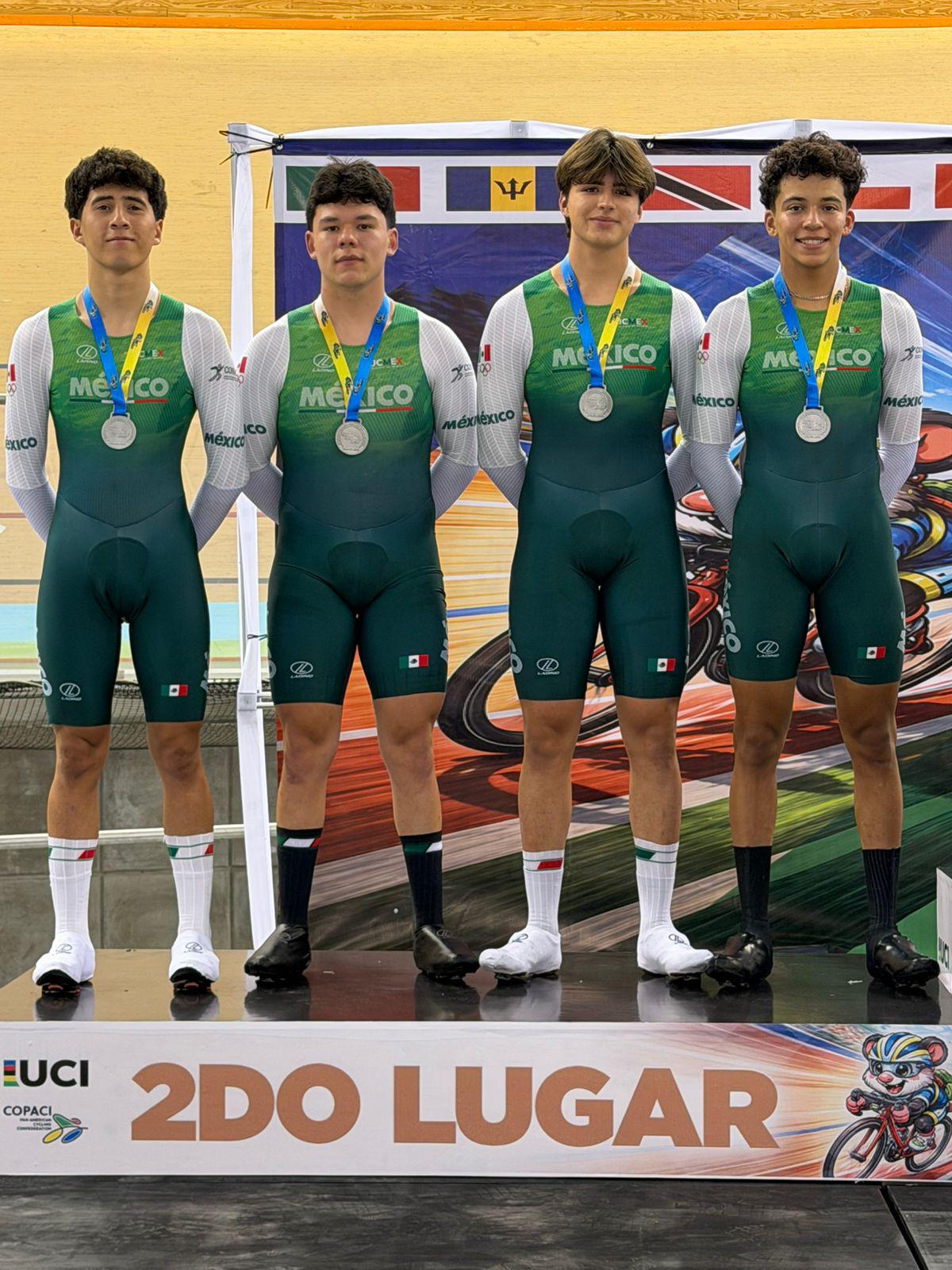 $!Sinaloenses Zamudio y Estrada aportan medallas a México en Panamericano Junior de ciclismo