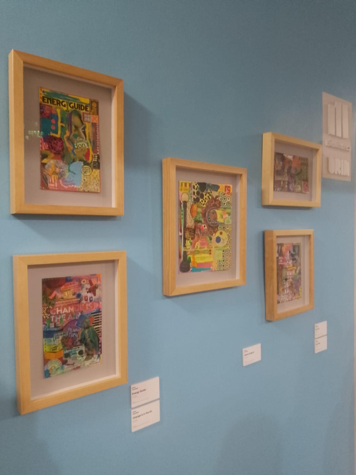 $!Arte con sentido crítico, es lo que presenta Irene Clouthier.