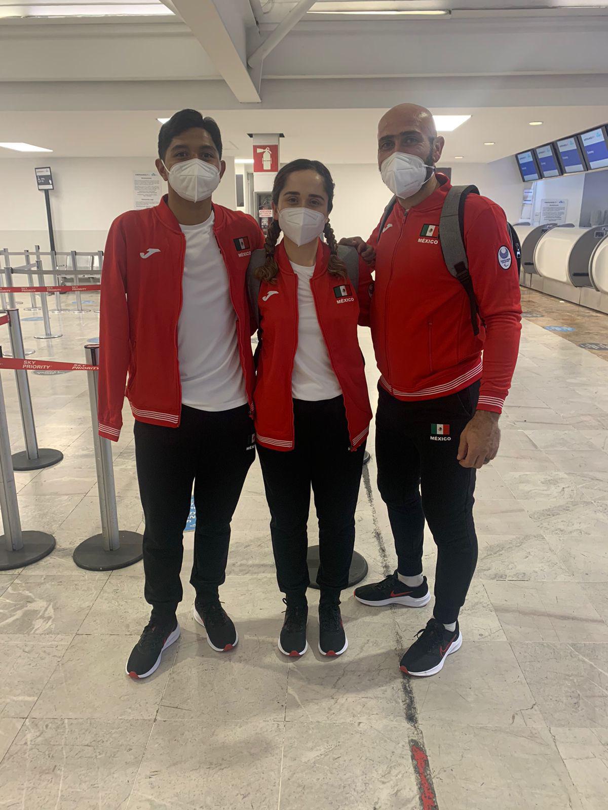 $!Parataekwondoínes y María Espinoza viajan a Japón a cumplir su sueño olímpico