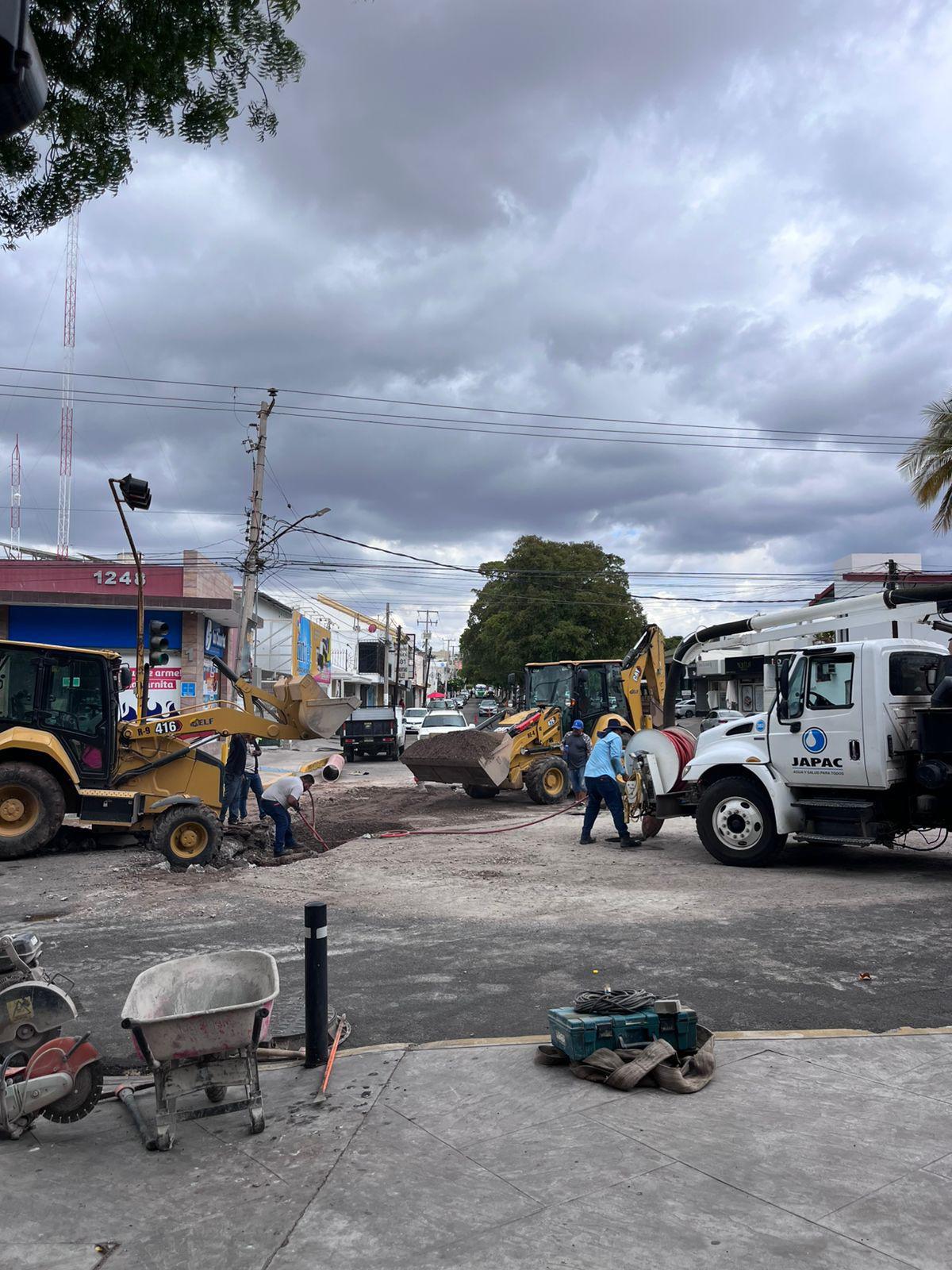 $!Este lunes, permanecerá cerrada la Nicolás Bravo, en Culiacán, por obras de Japac