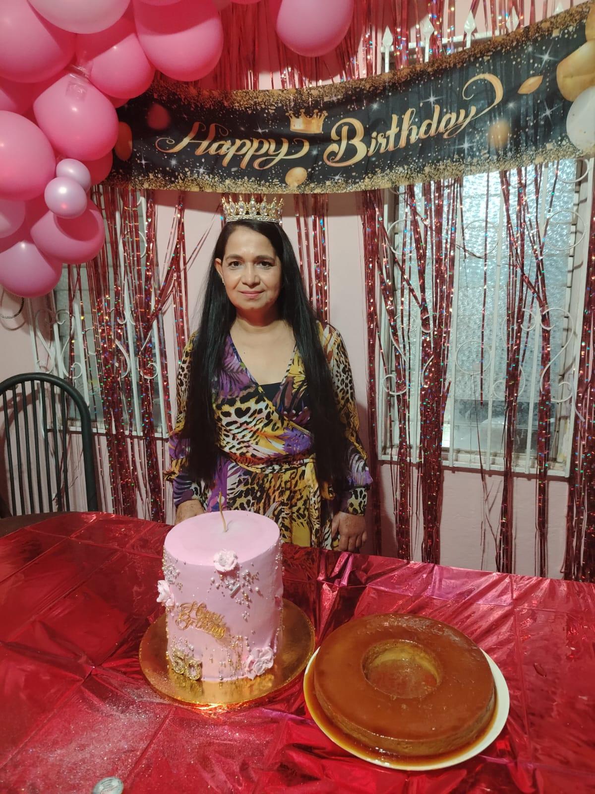 $!Muy feliz estuvo Evangelina en su día.