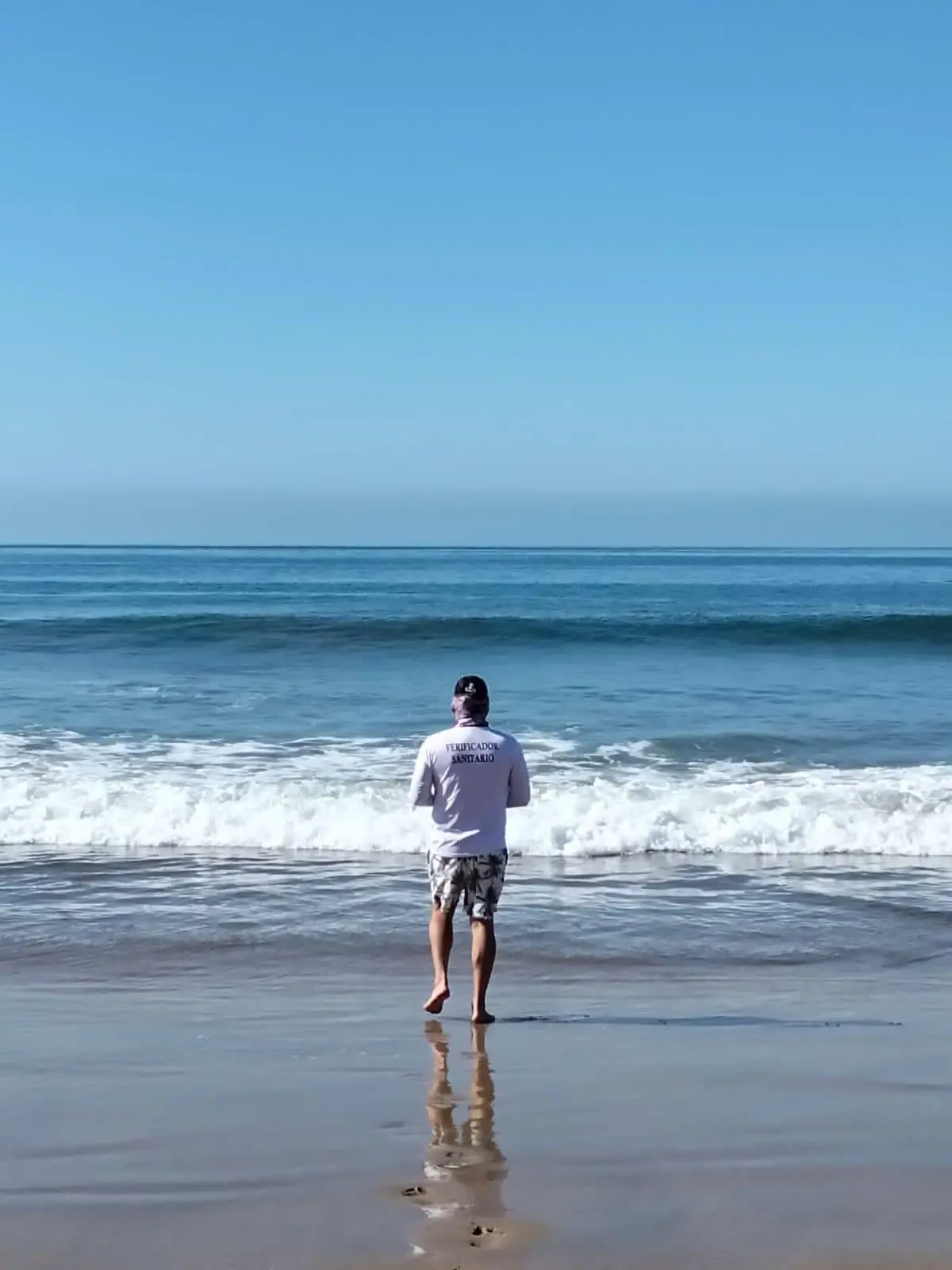 $!Realizan muestreos en playas de Mazatlán previo a Semana Santa