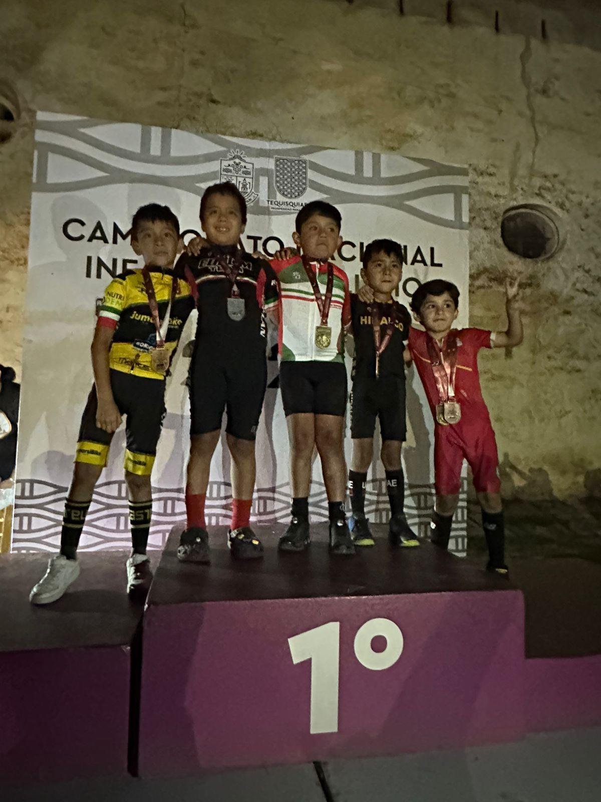 $!Se coronan mazatlecos en Campeonato Nacional de Ruta Infantil
