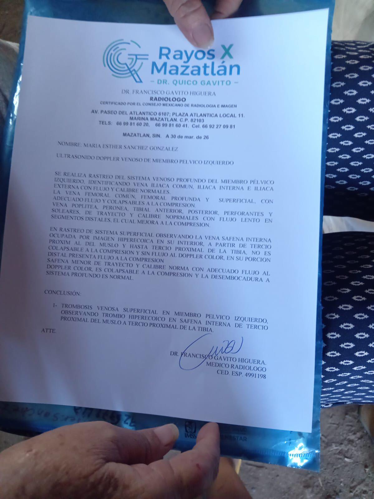 $!Piden apoyo para costear cirugía urgente de María Esther en Mazatlán