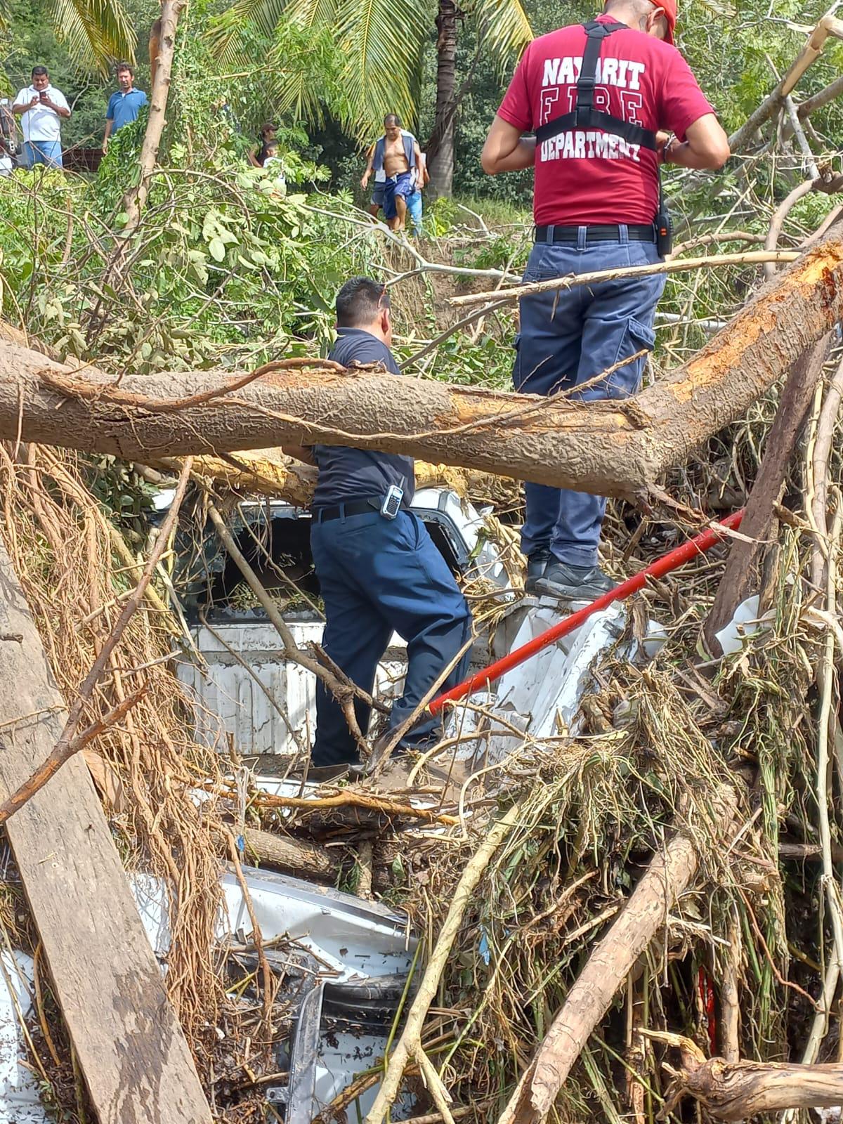 $!Sube a tres los muertos en Nayarit por el paso del huracán Roslyn; además de cuantiosos daños