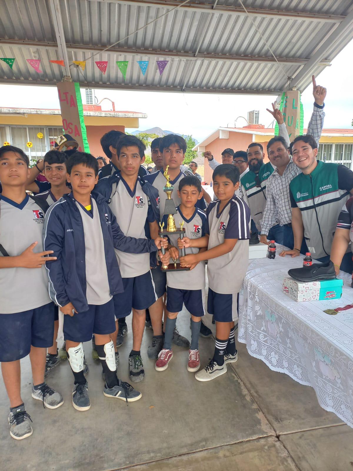 $!Apoya Imdec los Juegos Deportivos de Telesecundaria en Baila