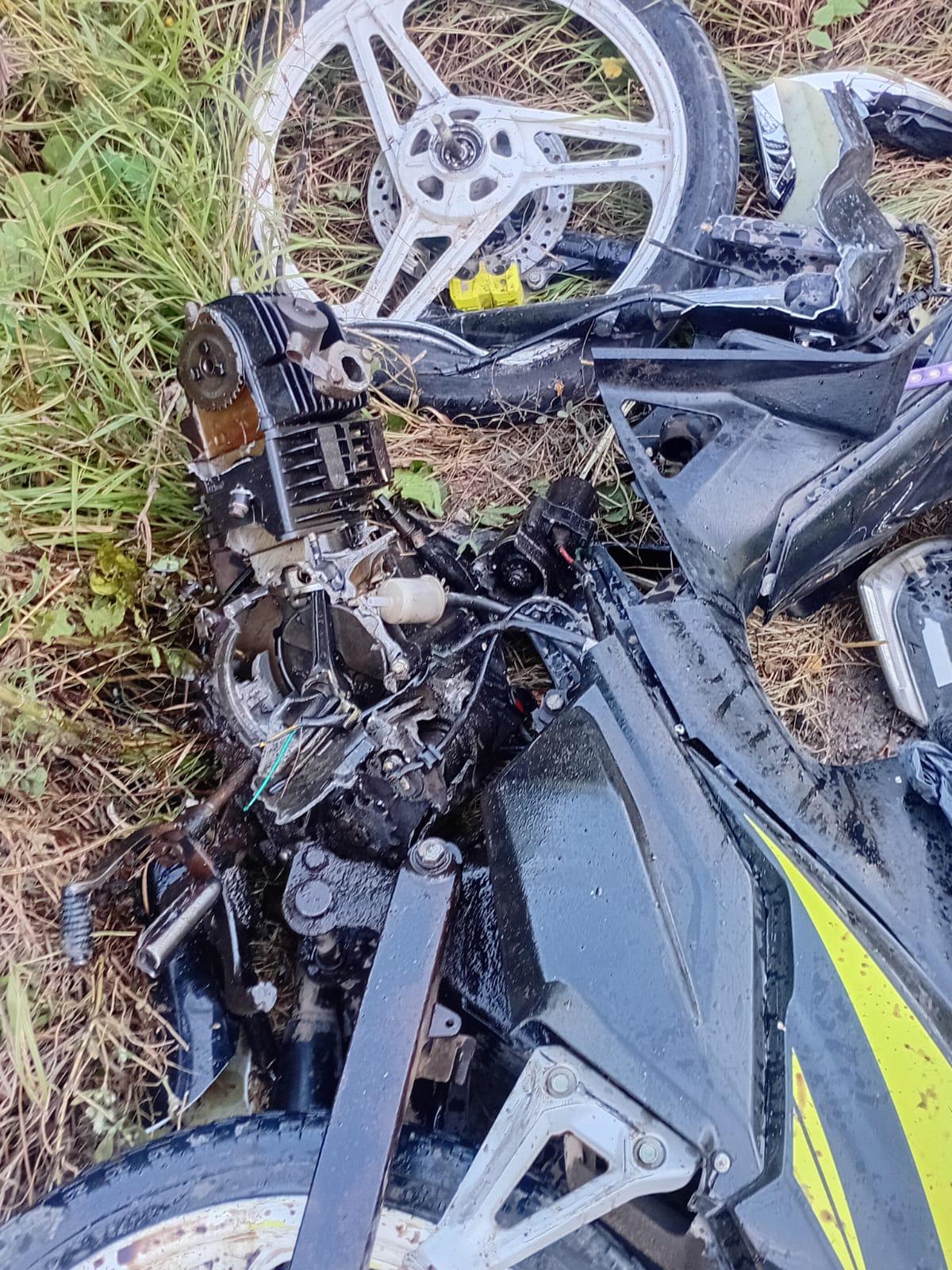 $!Tras choque en carretera, hombre resulta con lesiones graves, en Escuinapa