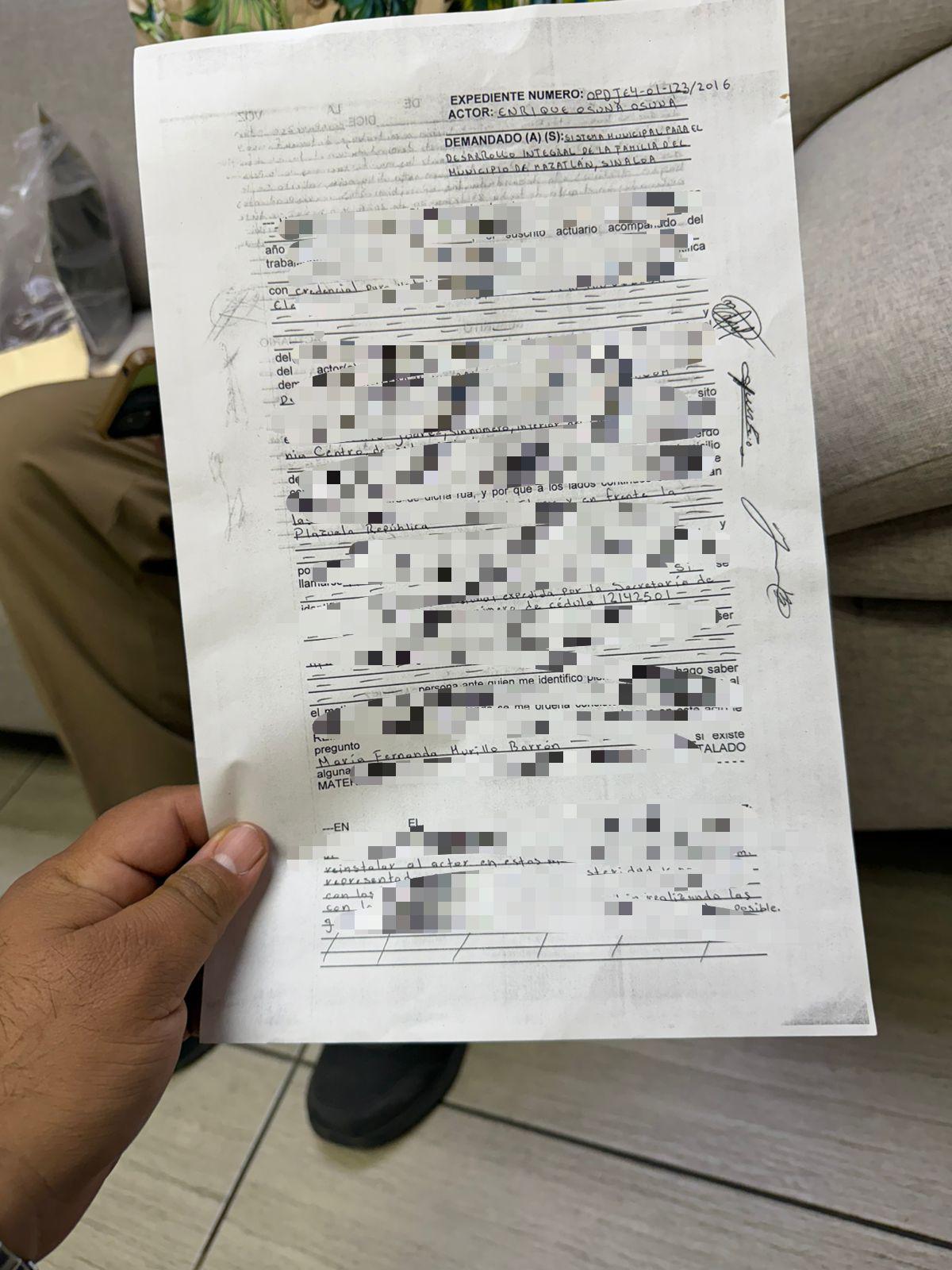 $!Exige ex trabajador del DIF Mazatlán cumplimiento de sentencia tras una década de litigio