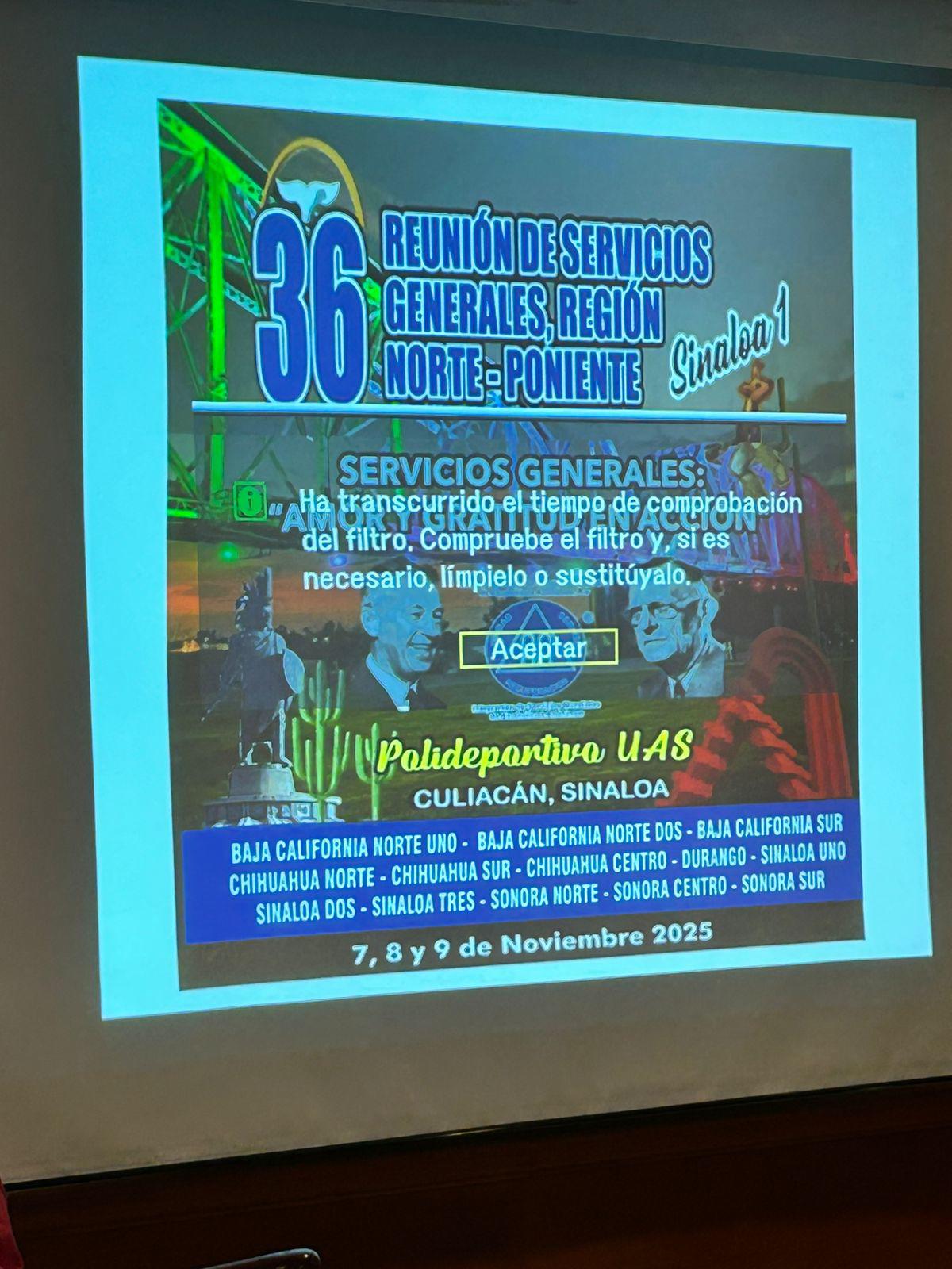 $!Culiacán será sede de la Reunión Regional de Alcohólicos Anónimos en su edición 36