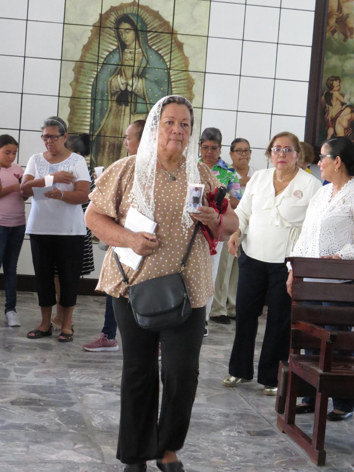 $!Recuerdan a desaparecidos en el encuentro mariano de la Fiesta de la Virgen del Rosario