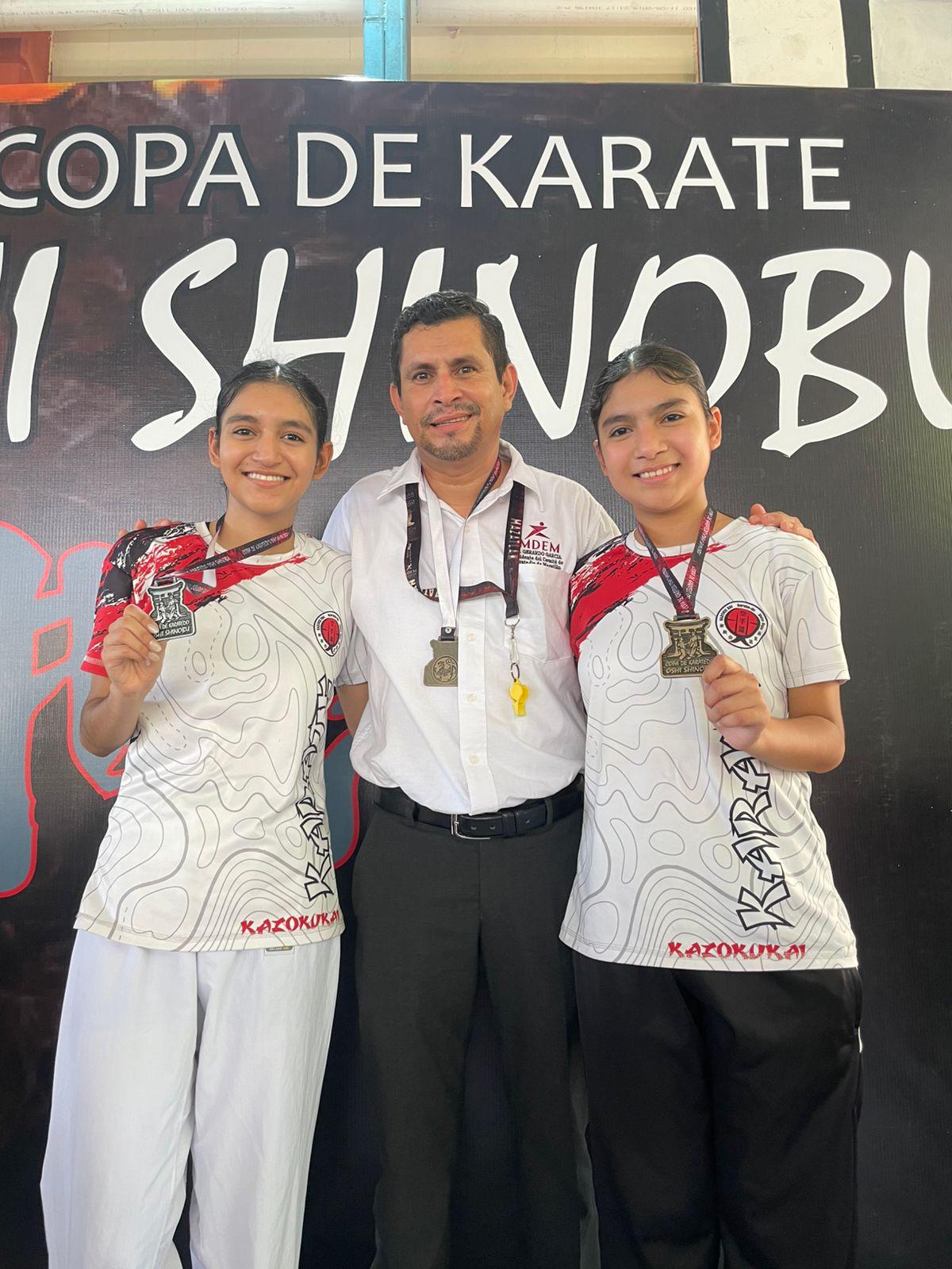 $!Suben al podio karatecas mazatlecos en la edición 13 de la Copa Oshii Shinobu