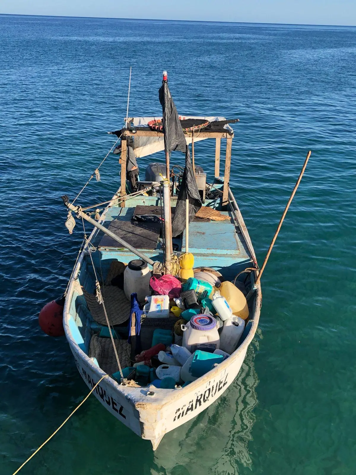 $!Aseguran embarcación con producto del mar en área protegida en Islas Marías, en Nayarit