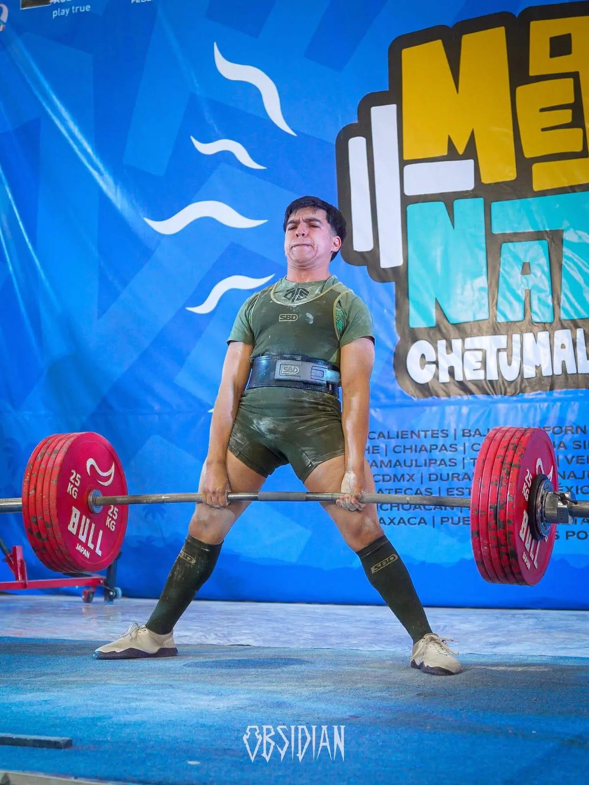 $!Mazatleco Héctor Hernández impone récords en Nacional de Powerlifting