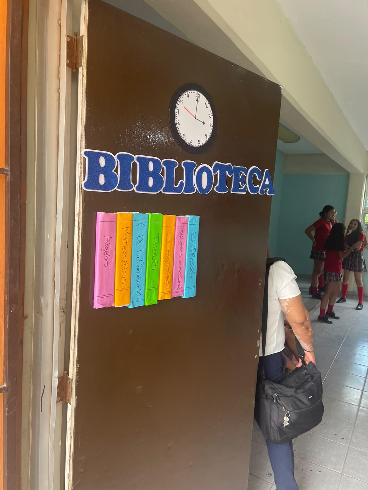 $!Inaugura ISIC biblioteca ‘Inés Arredondo’ en preparatoria Rafael Ramírez