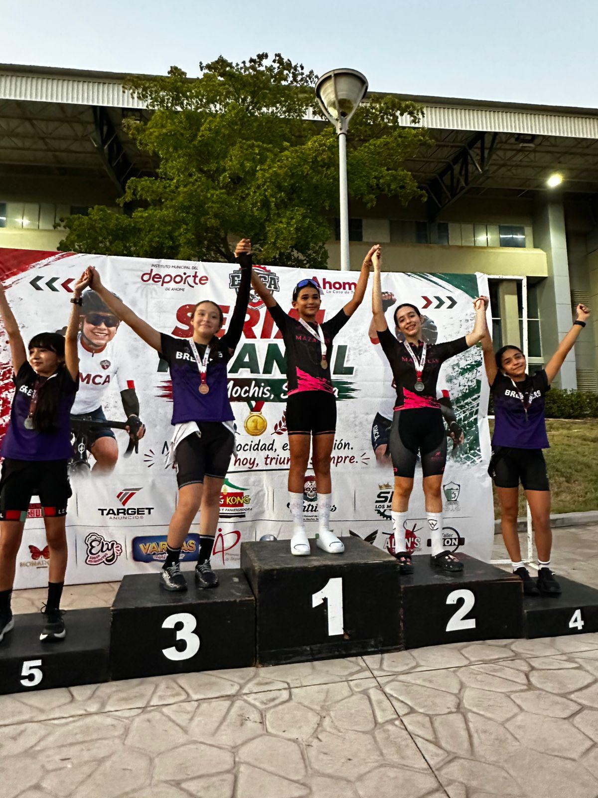 $!Comienza Mazatlán de gran forma el Serial Estatal de Ciclismo
