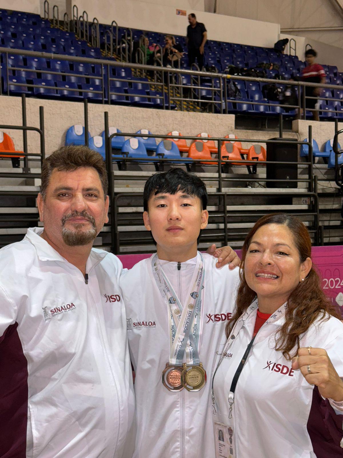 $!Exponentes mazatlecos son parte de Karate 1 Youth League, en Monterrey