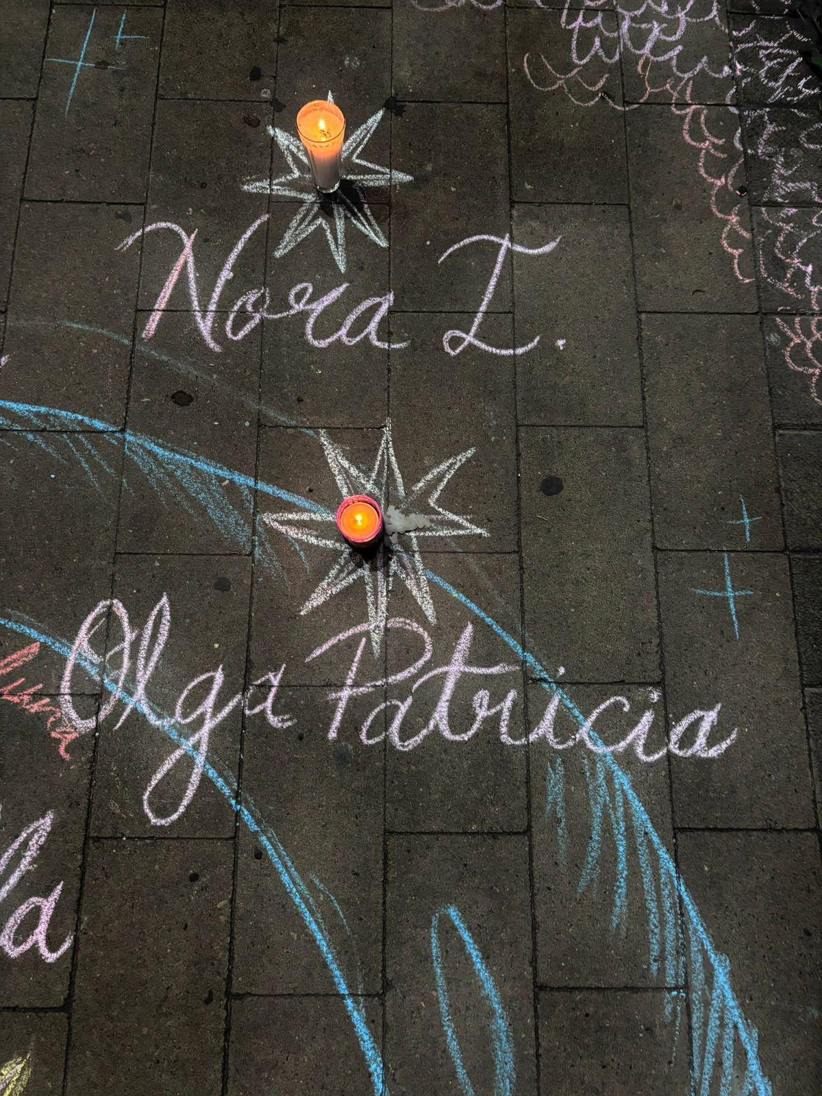 $!Altar en la plazuela de Escuinapa exige justicia por mujeres víctimas de feminicidio