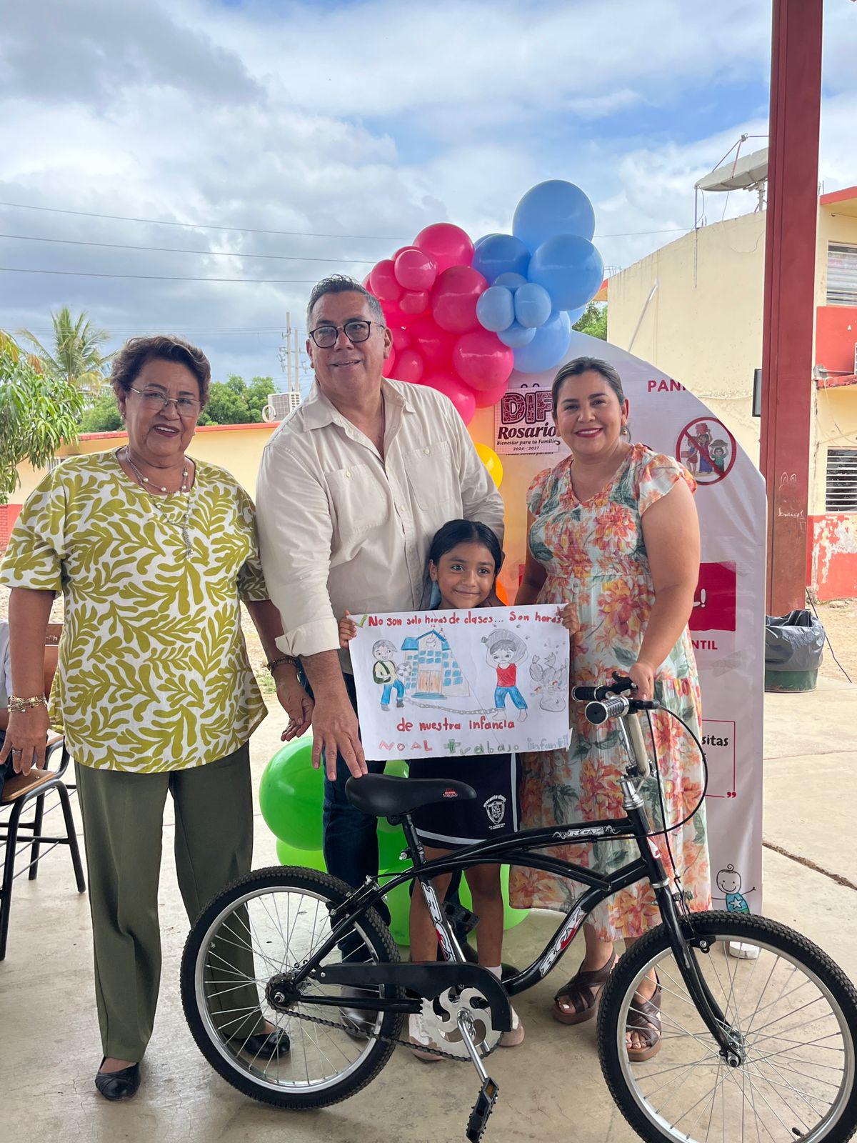 $!Con concurso de carteles y actividades conmemoran en Rosario el Día Mundial Contra el Trabajo Infantil