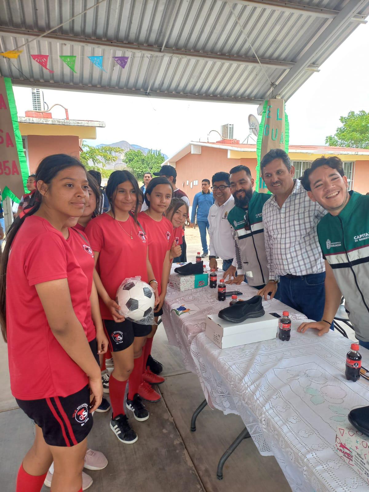$!Apoya Imdec los Juegos Deportivos de Telesecundaria en Baila