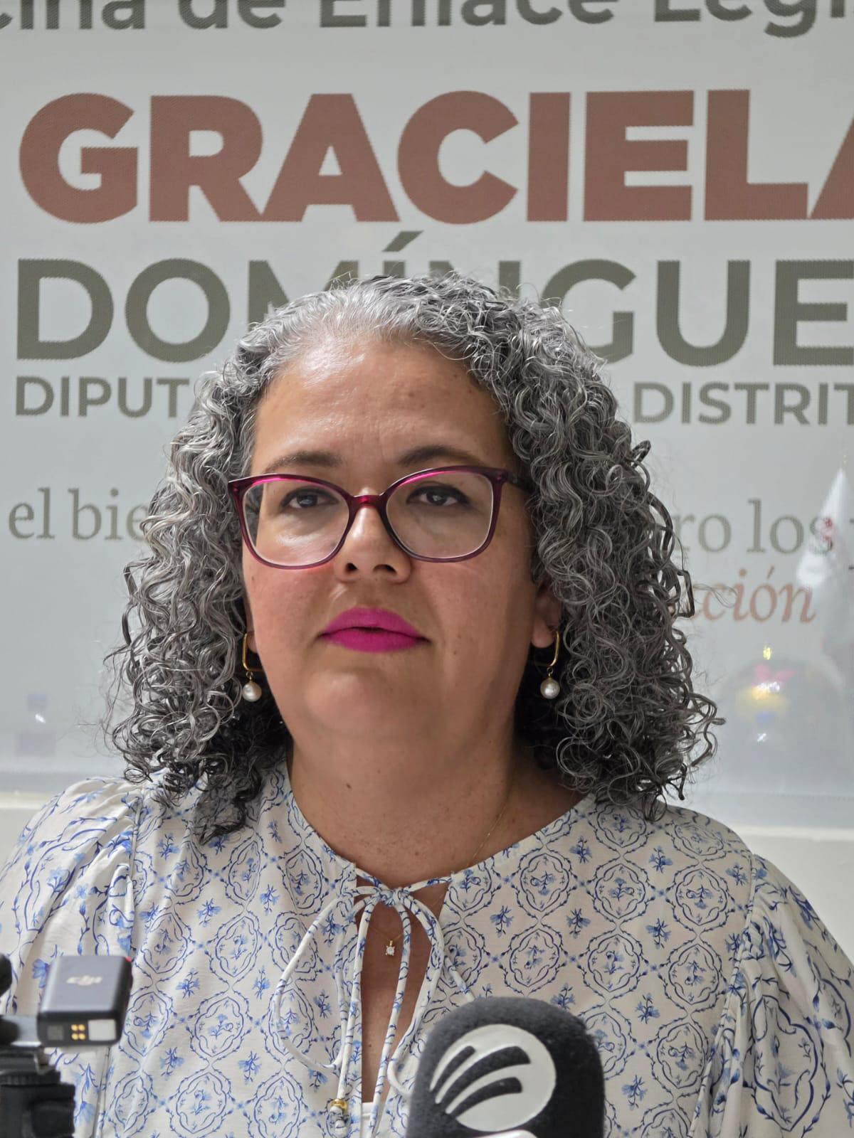 $!‘La derecha le apuesta a que nuestro estado viva una crisis’: acusa diputada Graciela Domínguez