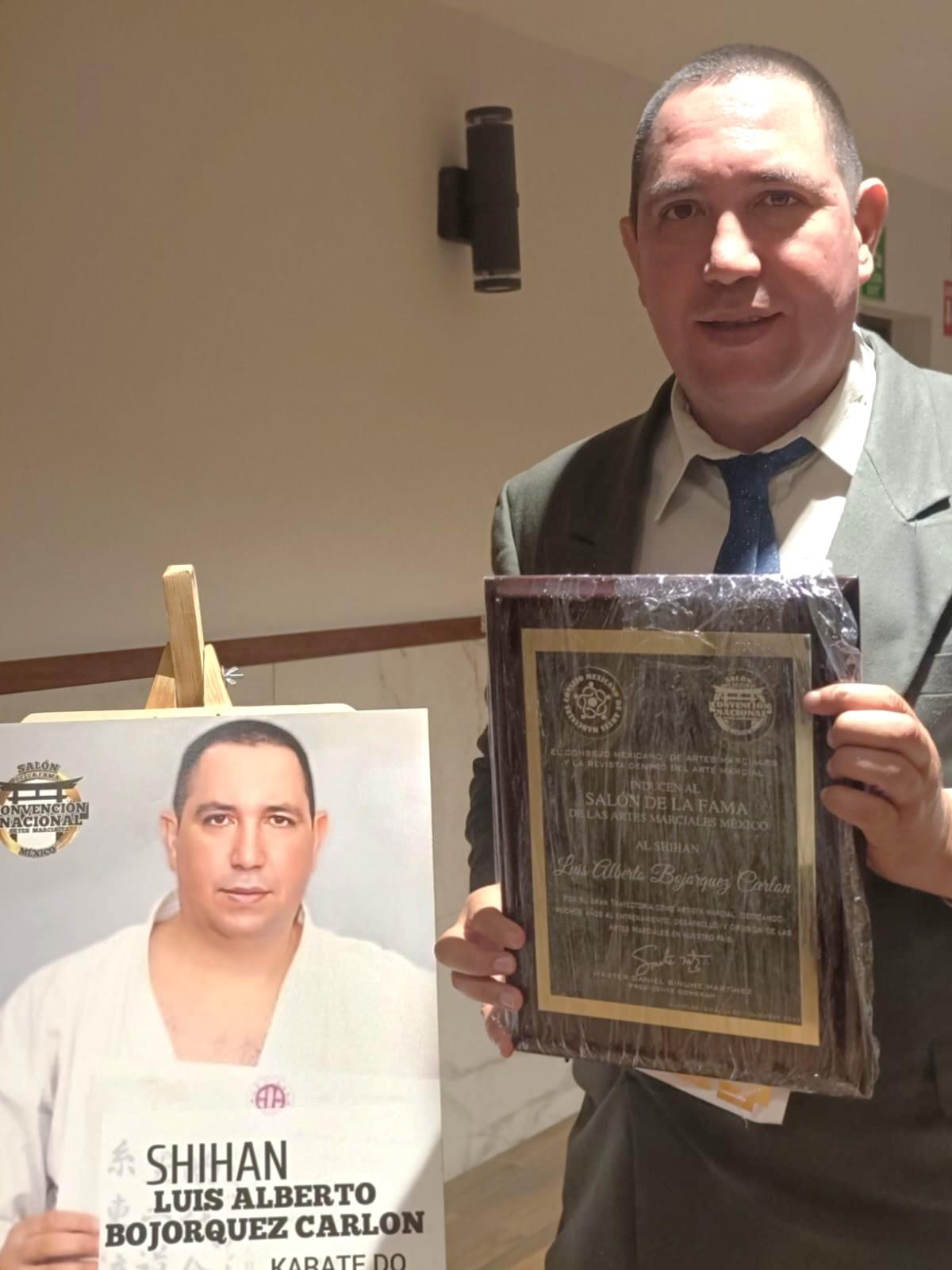 $!Luis Alberto Bojórquez entra al Salón de la Fama México de las Artes Marciales